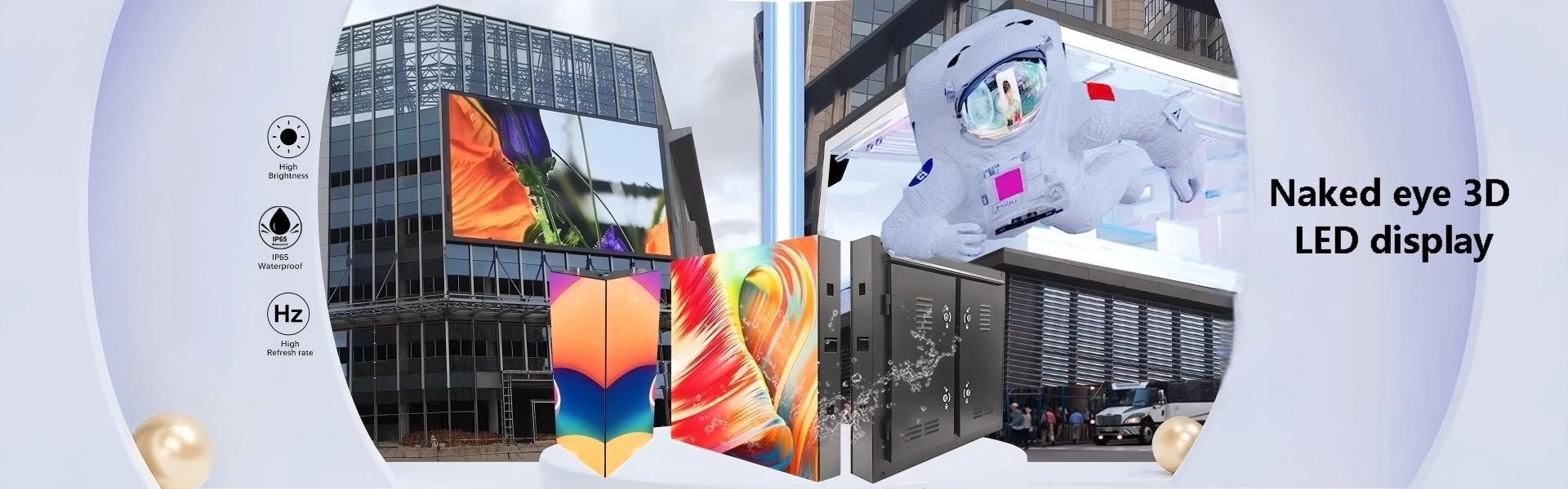 qualidade Exposição de diodo emissor de luz interna fábrica