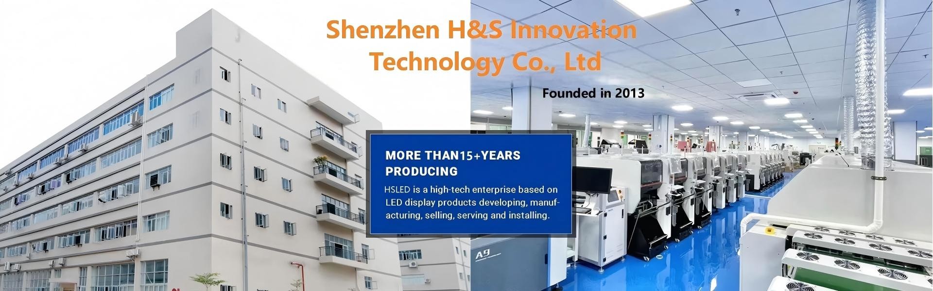 qualidade Exposição de diodo emissor de luz interna fábrica