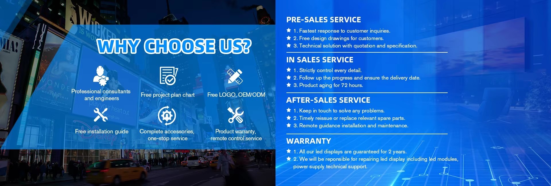 qualidade Exposição de diodo emissor de luz interna fábrica