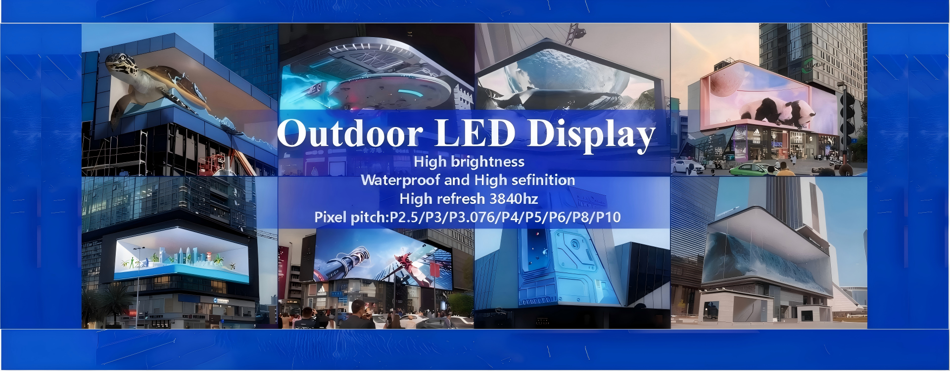Qualidade Display LED de publicidade ao ar livre fábrica