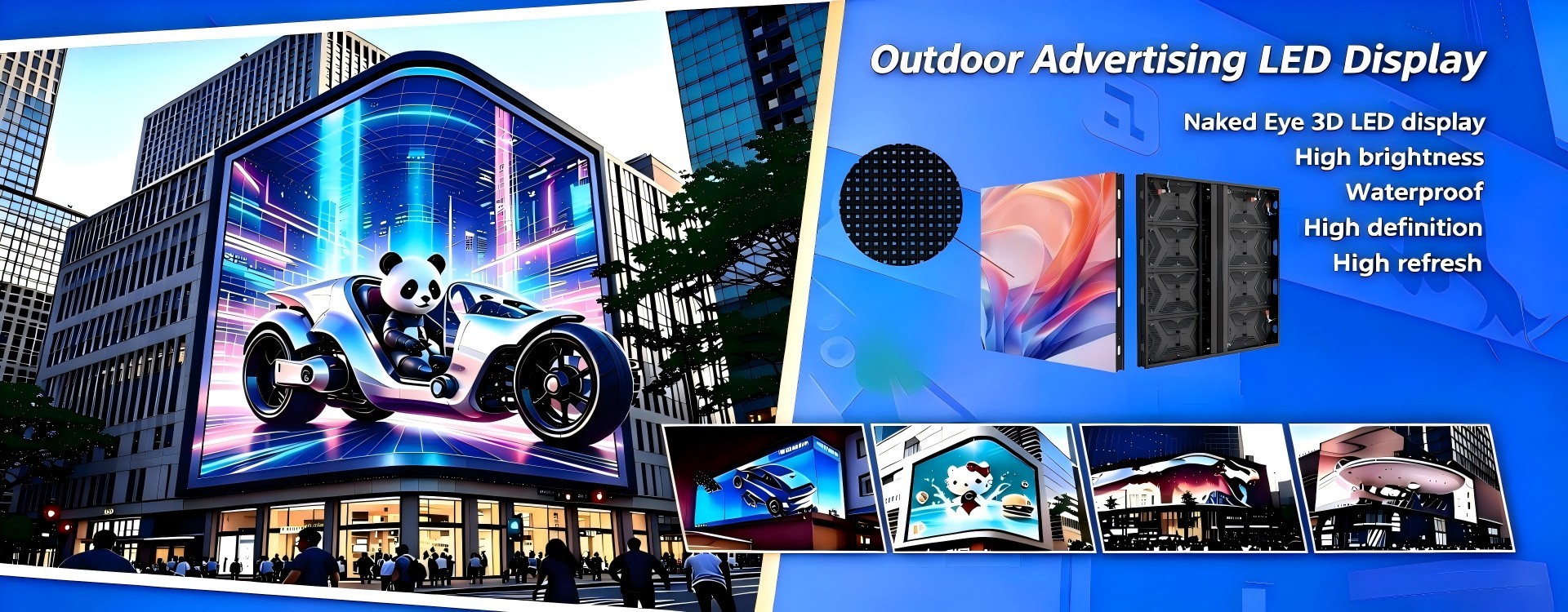 Qualidade Display LED de publicidade ao ar livre fábrica