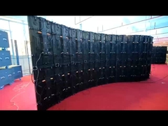 Leddisplay de aluguel P4.81mm palco ao ar livre aluguel Led Screen portátil 500 * 500 / 1000mm gabinete