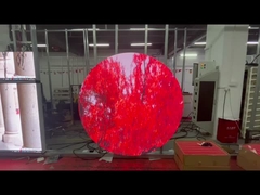 P2-512mm Display LED redondo interno Display LED redondo de dois lados Logotipo