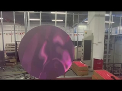 1.5M Display LED redondo Ecrã interno em cores redondas