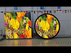 Ecrã de diaplay LED redondo externo