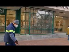 exibição de LED transparente ao ar livre