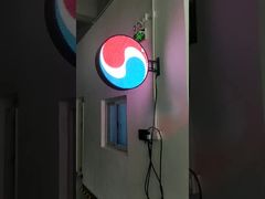 Ecrã LED redondo para exibição externa Dia500mm