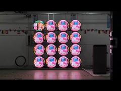 Tela de exposição conduzida circular exterior conduzida redonda dos diâmetros conduzidos da tela 600mm