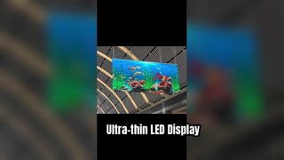 Parede de vídeo interna ultrafina 7680 Hz Ledwall de publicidade