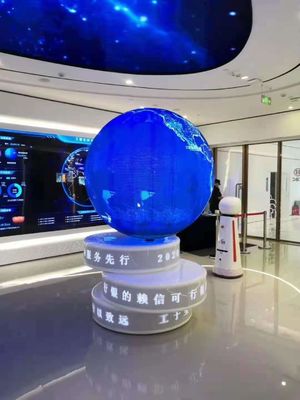 P4 Flexible Oled Video Panels Sphere Screen Ball Display FCC Certificated