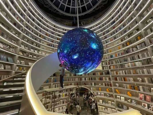 P4 Flexible Oled Video Panels Sphere Screen Ball Display FCC Certificated