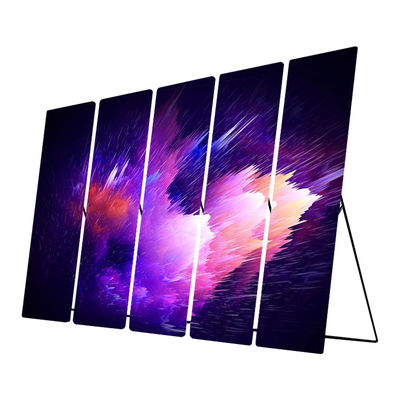 Adjustable Illuminated Poster Frames Indoor Led Poster Panel Display P2 2mm