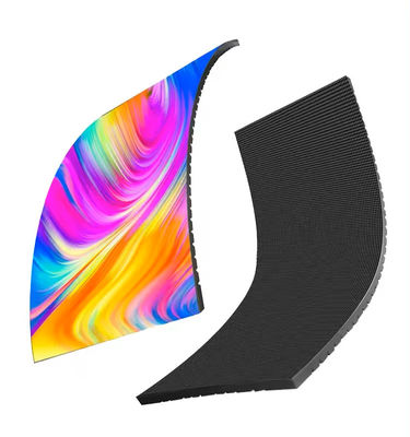 RGB Full Color Flexible Transparent Led Screen Soft Module P1.875