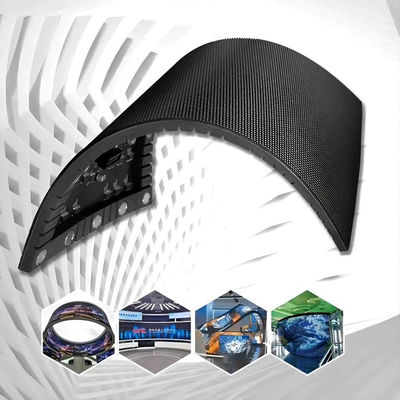 RGB Full Color Flexible Transparent Led Screen Soft Module P1.875