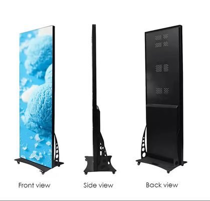 P1.86 Poster LED Display A1 Illuminated Frame For Advertising Background Stage