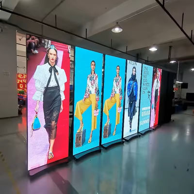 Digital Backlit P2.5 Poster LED Display Frame Energy Saving SMD1415