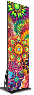 Digital Transparent P2 Backlit Poster Frames LED Display FCC Certificated