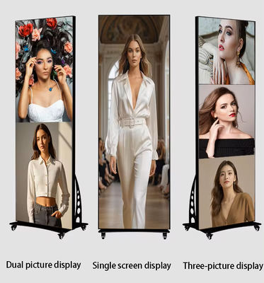 P2.5 Wifi Control Poster Led Display Backlit Poster Frames ODM