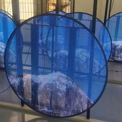 1.5m Circular Round Led Display Outdoor Advertising Screen Customized