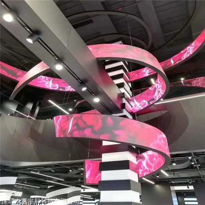 P2.5 Bendable Led Screen Display Soft Module Fullcolour Flexible led display OEM