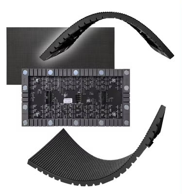ODM Ultra Thin Flexible Led Screen Display P1.6 Soft Module 1R1G1B