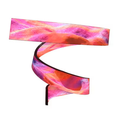 ODM Ultra Thin Flexible Led Screen Display P1.6 Soft Module 1R1G1B