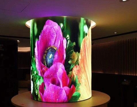 ODM Ultra Thin Flexible Led Screen Display P1.6 Soft Module 1R1G1B