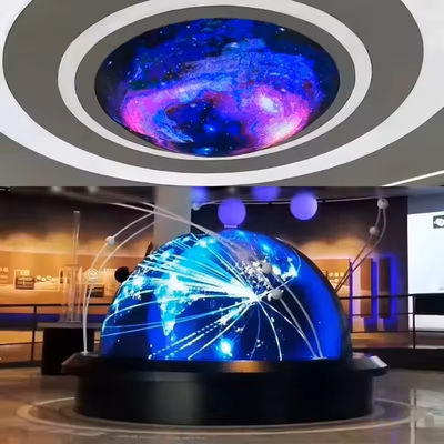 Soft Module Customized Shape Spherical LED Display Full Colour LED Ball Screen