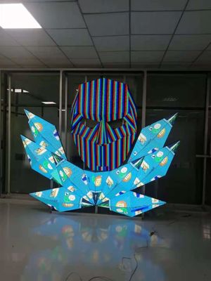Creative Full Color Flexible Oled Panel Screen Wall Soft Module Customized