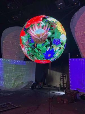 Seamless Ball Led Sphere Screen Display 1m P2 Wall Mounted