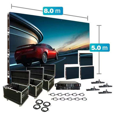 Ultra Thin Stage Background Programmable Display Board FHD Led Display DJ Booth