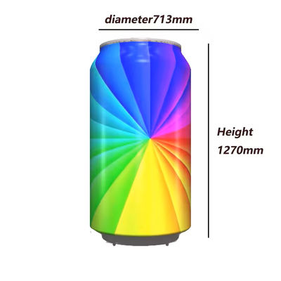 Flexible Digital Signage Advertising LED Display Round Circle Soft LED Panel Curved Screen
