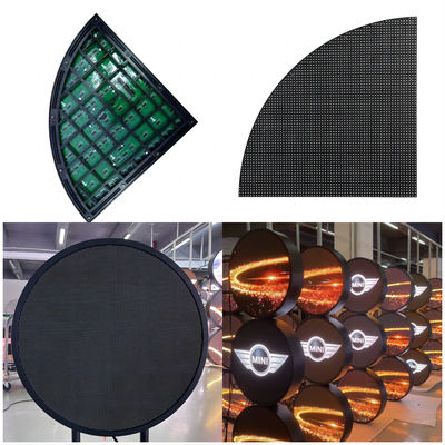 P4.28 Double-sided Circular LED Display Outdoor Dia 600mm Circular Round Shape Sign