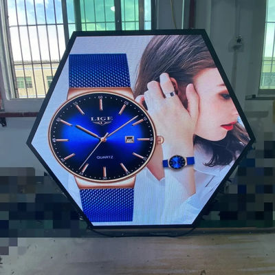 Hexagonal LED display