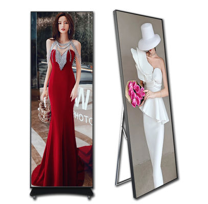 LED Poster Display 1.92m*0.64m Mirror LED Screen