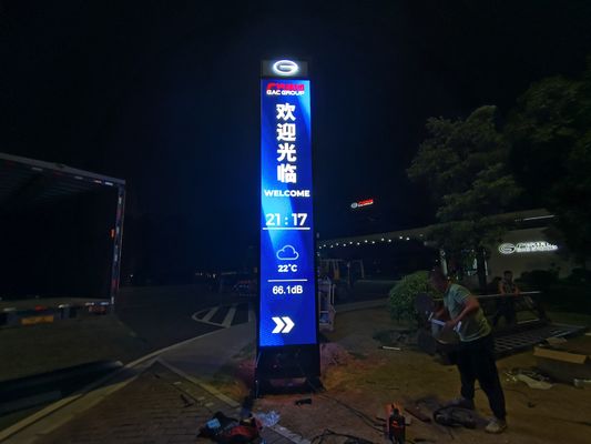 P3.076 Led Screens Signage Full Color Outdoor Double Sided Led Display