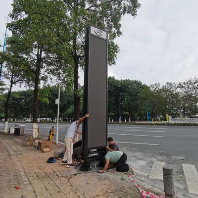 P3.076 Led Screens Signage Full Color Outdoor Double Sided Led Display