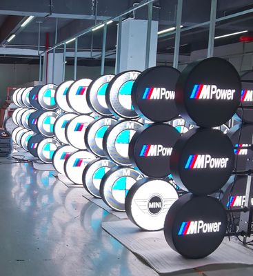 P4 1921 LED Display Logo Customization Circle Screen Outdoor LED Round Display
