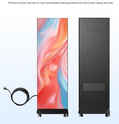 640*1920mm Digital Poster Led Screen Indoor Led Display Mirror Led Display