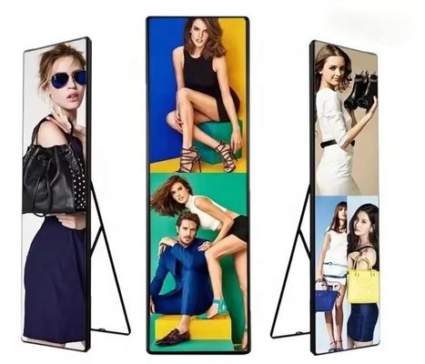 640*1920mm Digital Poster Led Screen Indoor Led Display Mirror Led Display