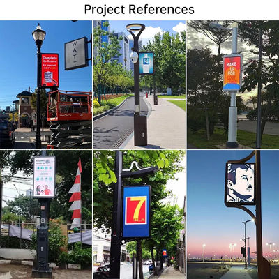 Smart Light Pole LED Display Screen