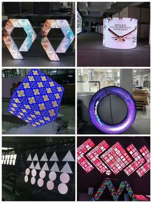 Creative Full Color Flexible Oled Panel Screen Wall Soft Module Customized
