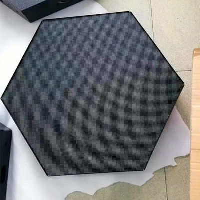 Hexagonal LED display
