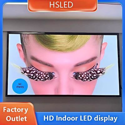 Display de publicidade interior de parede de vídeo LED 4K HD
