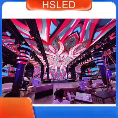 Ecrã LED de vídeo LED para edifícios internos 640*480 P2.5 LED Display Office LED Wall